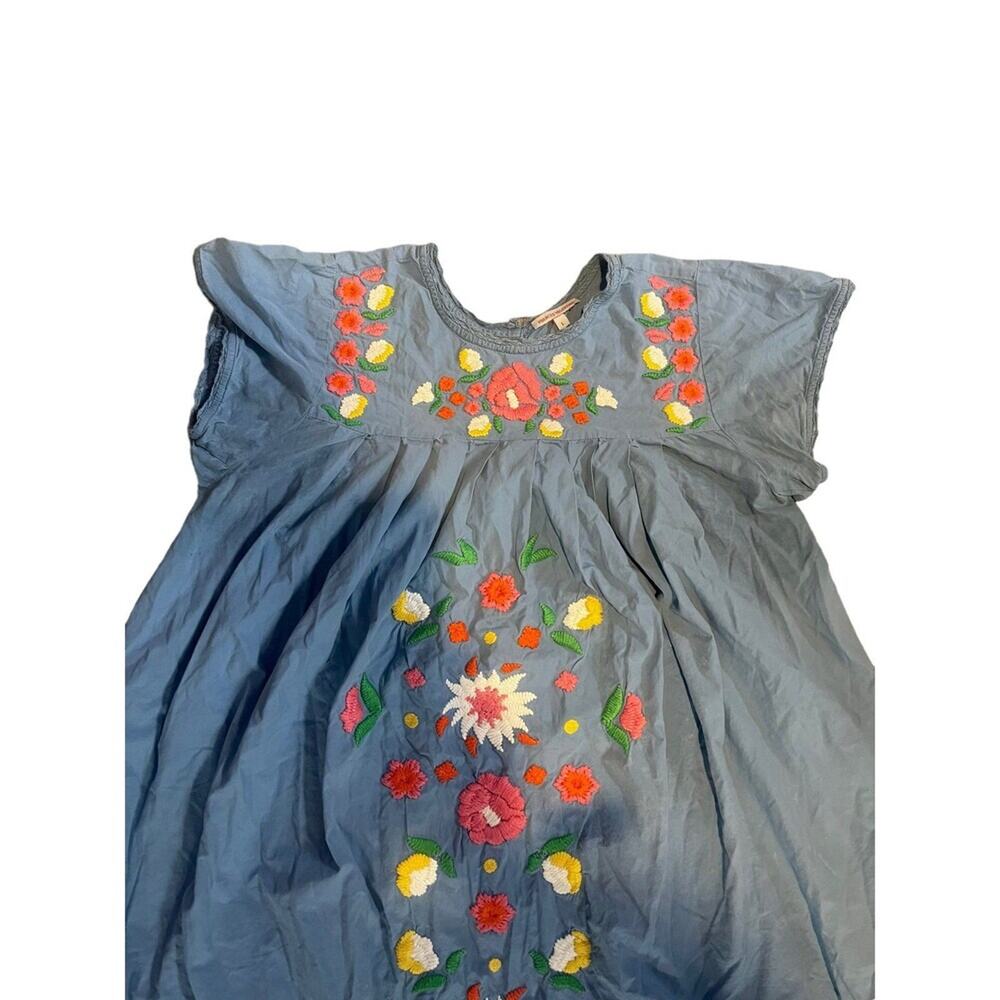 Frances Valentine Embroidered Floral Dress Size: Large - Picture 4 of 8